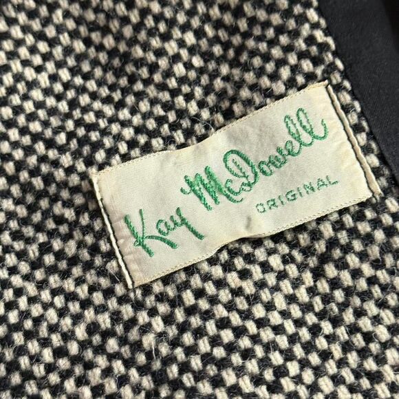 Vintage Mid Century Modern Kay McDowell Swing Coat - Picture 4 of 6